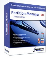 paragon partition manager server