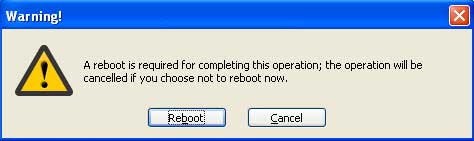 reboot computer