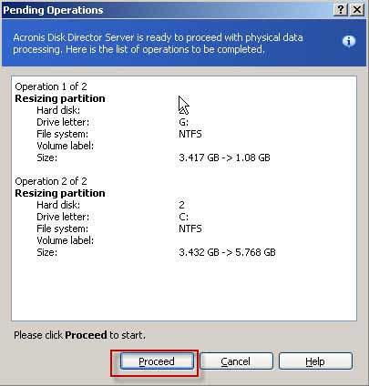 proceed operations