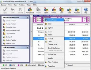 resize partition