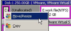 resize boot partition